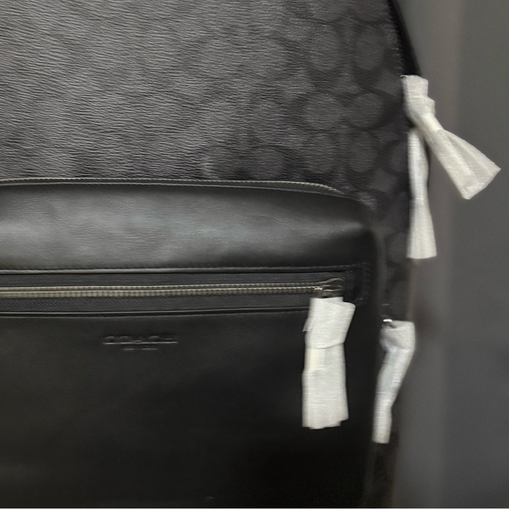 🆕Coach Black unisex Backpack - Picture 12 of 14